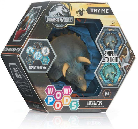 Wow!Stuff Pods - Dino Triceratrops Și Efecte Sonore Frozen