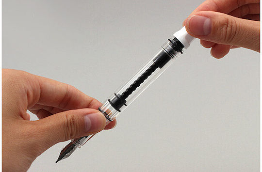 Twsbi Eco White Piston Πένα Καλλιγραφίας Broad Λευκή
