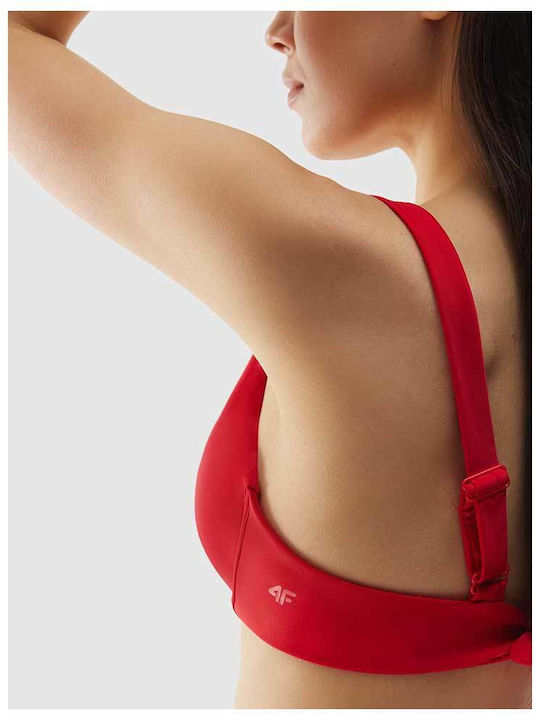 4f Women's Swimwear Bikini Top 4fwss24ubktf042-62s