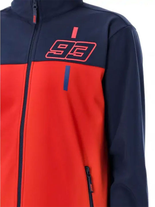 Marc Marquez Jachetă Fleece pentru Bărbați Blue/red