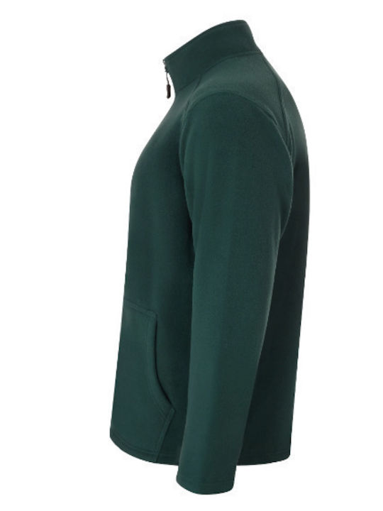 Ανδρική Ζακέτα Fleece Πράσινο