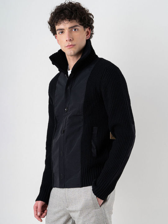 DKNY Men's Cardigan Black