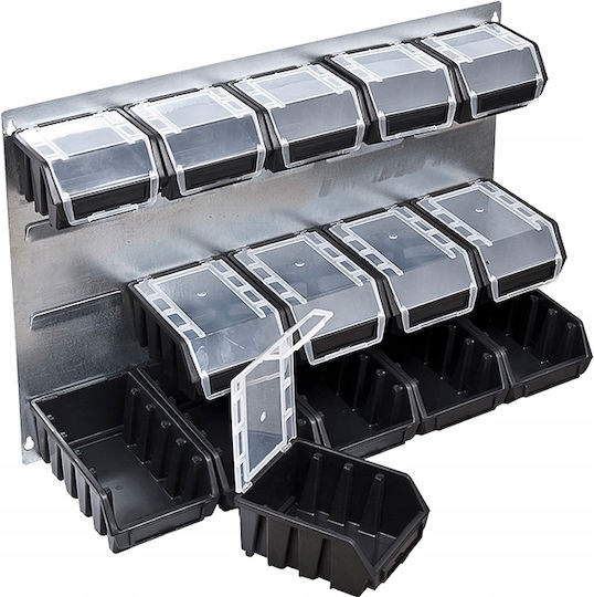 Patrol Plastic Tool Bin Organiser W16xD12xH8cm