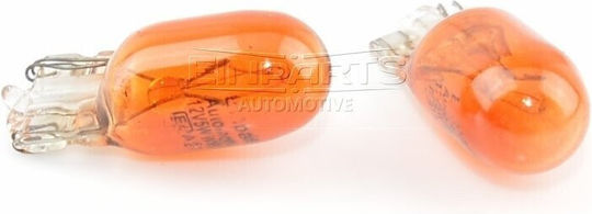 Einparts Lampen Auto T10 / W5W Halogen Orange 12V 5W 2Stück