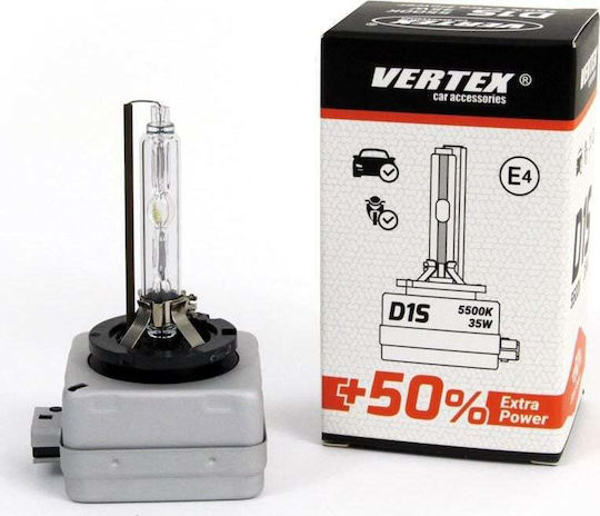 AMiO Car Lamp D1S 150 Percent Power Xenon 5500K Cold White 12V 35W