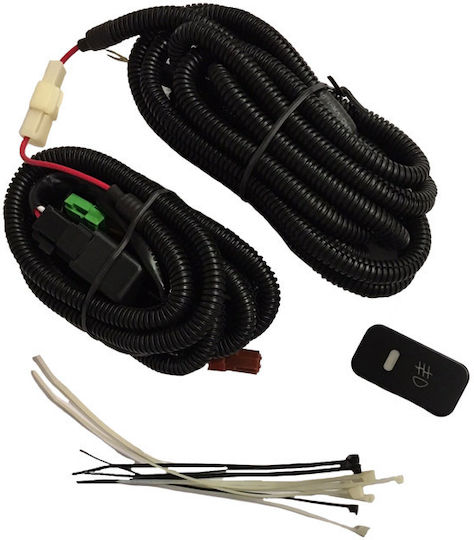 Auto Gs Honda Jazz 2005-06 Στρογγυλοί Προβολείς Ομίχλης Αυτοκινήτου Universal 2τμχ
