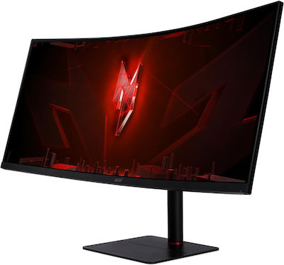 Acer Nitro XV345CUR V Ultrawide VA HDR Curbat Monitor de jocuri 34" QHD 3440x1440 165Hz cu Timp de Răspuns 1ms GTG