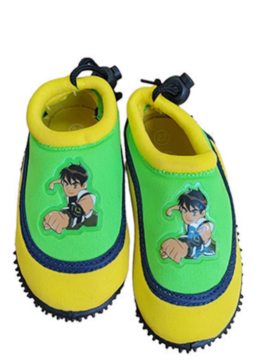 Children's Beach Shoes Green