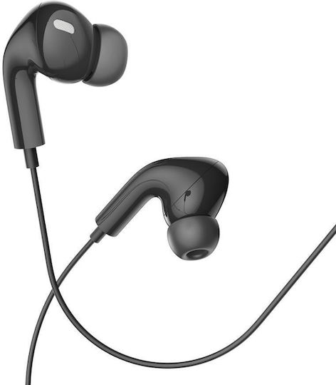 XO EP73 In-ear Handsfree Ακουστικά με Βύσμα USB-C Μαύρο