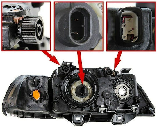 Depo Front Lights for BMW E39
