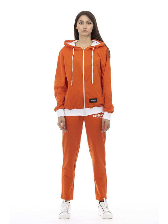 Baldinini Damen-Sweatpants-Set Orange