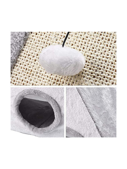 Stâlp Pentru Zgâriere De Pisici Gri 44x31x39cm