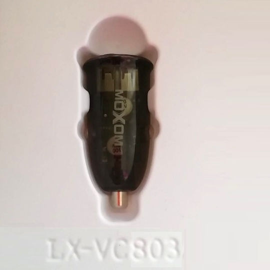 Moxom Auto-Ladegerät 30W Schnellladung mit Anschlüssen: 1xUSB 1xType-C Gray Farbe