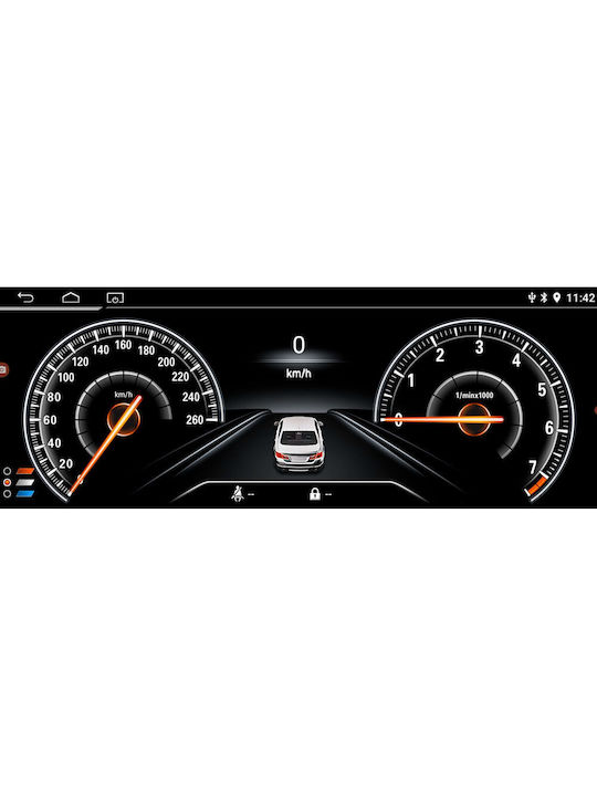 Digital IQ Car-Audiosystem für BMW X3 (E83) / X3 2003-2010 (Bluetooth/USB/AUX/WiFi/GPS/Apple-Carplay) mit Touchscreen 10.25"