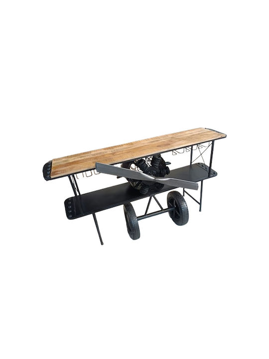 Aviation Конзолна маса Метална Естествено Д191xШ58xВ91cm