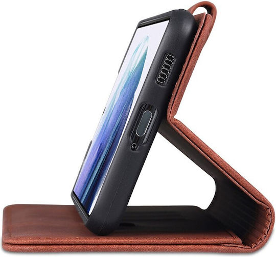 Azns Magnetic Back Cover Plastic Roșu (Galaxy S24)