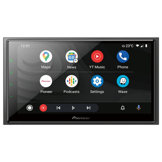 Pioneer Auto-Audiosystem 1DIN (Bluetooth/USB)