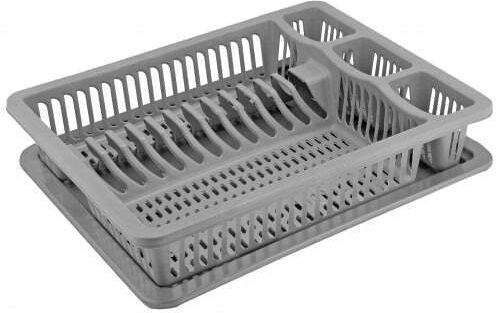 Viosarp Scurgător De Chiuvetă Din Plastic Gri 47x38x8.5cm