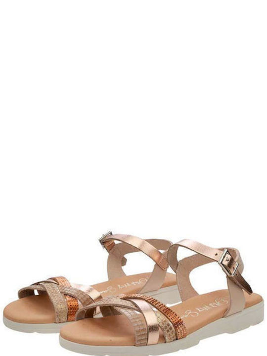 Oh My Sandals Sandaletten Rose Gold