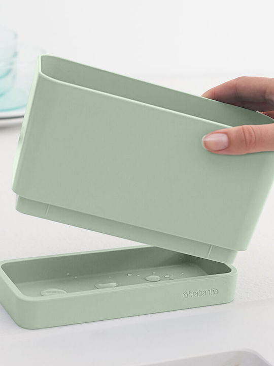 Brabantia Kitchen Sink Organizer Plastic Green 19.5x11x8cm