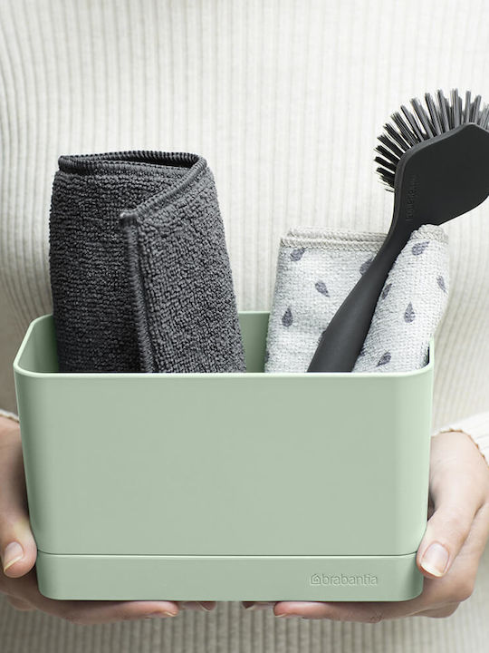 Brabantia Kitchen Sink Organizer Plastic Green 19.5x11x8cm