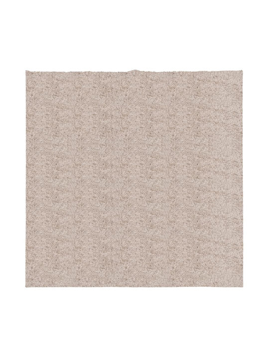 vidaXL Rug Rectangular Shaggy Beige