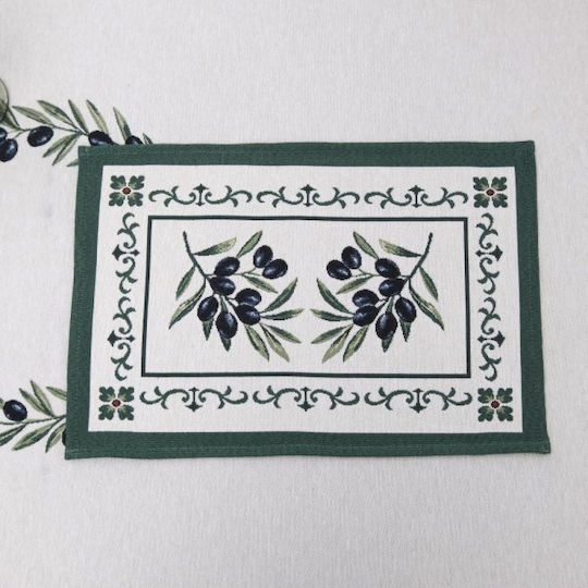 Dimeco Placemat Green 50x35cm