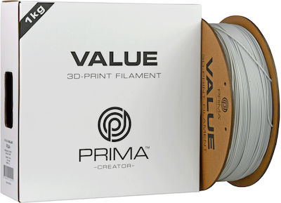 PrimaCreator Primavalue PLA+ Filament pentru imprimante 3D 1.75mm Gri 1kg