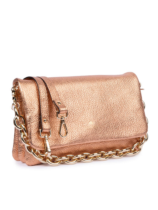 Cuoieria Fiorentina Women's Bag Shoulder Pink Gold