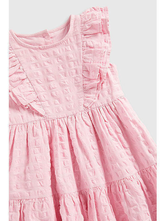 Mädchenkleid Kurzärmelig Rosa