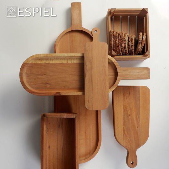 Espiel Πλατώ Σερβιρίσματος με Χειρολαβή Ξύλινο 31x9εκ. Espiel Πλατώ Σερβιρίσματος με Χειρολαβή Ξύλινο 31x9εκ.