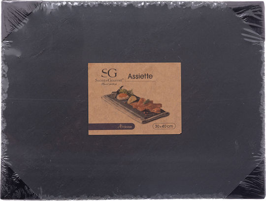 Secret de Gourmet Platou de Servire din Piatră 40x30buc 1buc