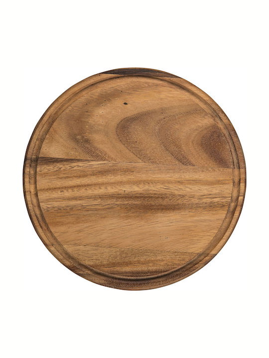 Zassenhaus Wooden Pizza Serving Platter 25x25x1.5cm