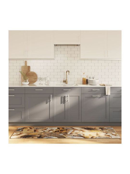 vidaXL Kitchen Mat Runner with Anti-slip Underlay Colorful 60x180εκ.