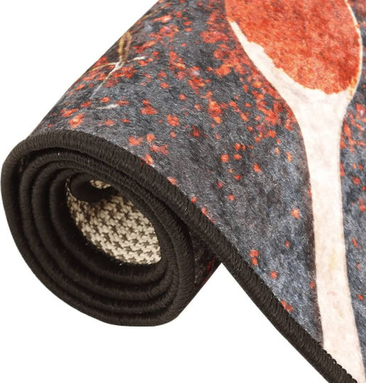 vidaXL Covoraș de Bucătărie Tip Alergător cu Suport Antiderapant Multicolor 60x180εκ.