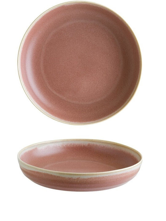 Bonna Salad Bowl Porcelain Pink 25x25cm 6pcs