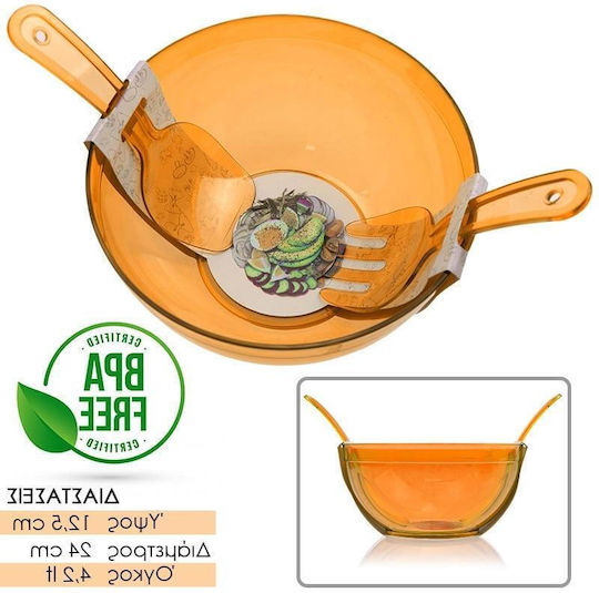 0321.643 Plastic Salad Bowl