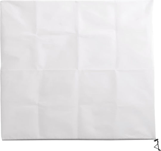 vidaXL Covers Shade Sail White 3.93x3.5m