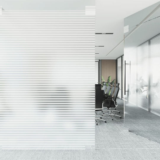 vidaXL Sticker Display Sandblasting 60cm x 20m White 3206469 1pcs