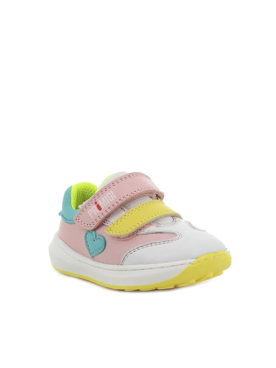 Primigi Kids Sneakers Anatomic with Scratch White