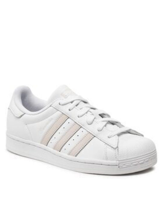 Adidas Superstar Γυναικεία Sneakers Λευκά