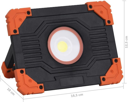 vidaXL Arbeitsbeleuchtung Batterie LED mit einer Helligkeit von bis zu 500lm