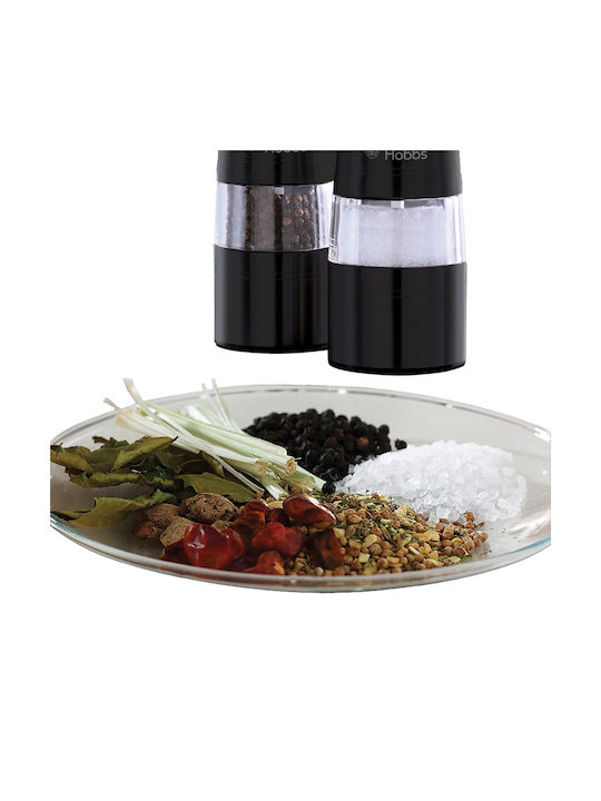 Russell Hobbs Classics Σετ Ηλεκτρικοί Μύλοι Μπαχαρικών Inox σε Μαύρο Χρώμα 2τμχ