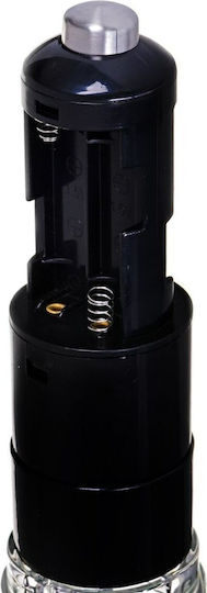 Esperanza Electric Plastic Pepper Mill in White Colour 23cm