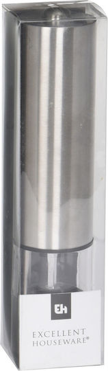 Click Set Electric Râșnițe Condimente Inox în Culoare Argintiu 23cm 1buc