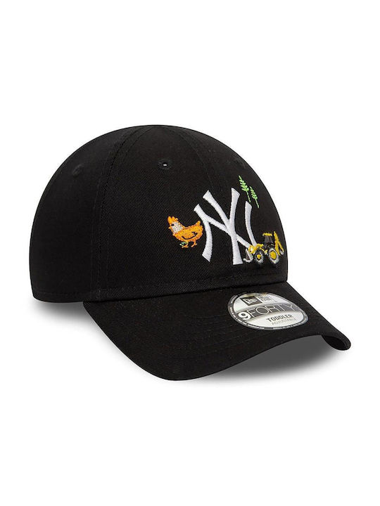 New Era Kids' Hat Fabric 9forty Black