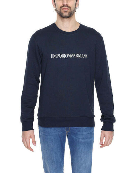 Emporio Armani Herren Sweatshirt Schwarz