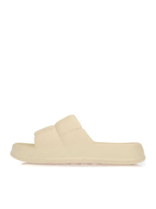 Women's Flip Flops Beige