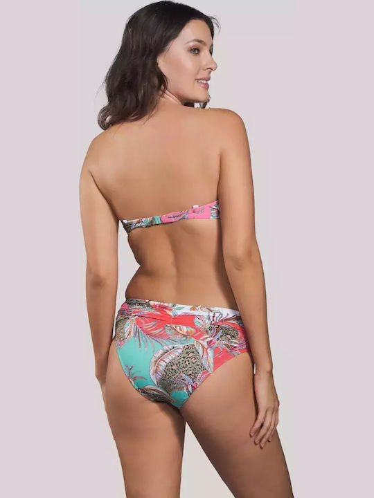 Strapless Bikinioberteil D Cup Mit Polsterung
