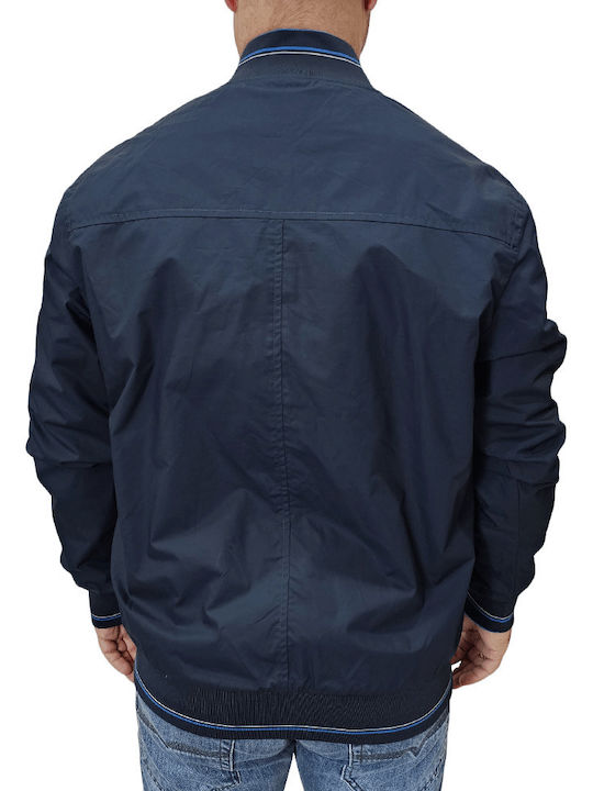 Lexton Herren Jacke Lässig Navy/Royal